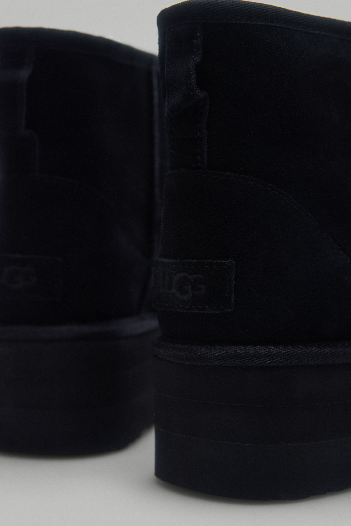 Ugg Bota de plataforma para mulher Preto