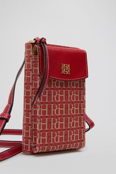 Pedro del Hierro Red mobile bag Red