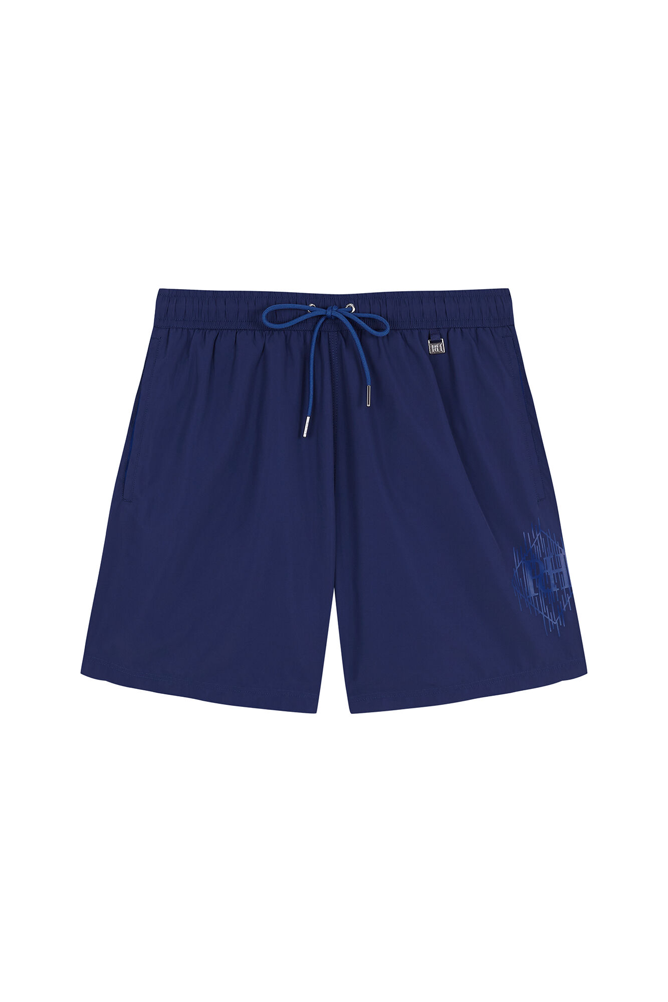 Pedro del Hierro Plain big side logo swimwear Blue