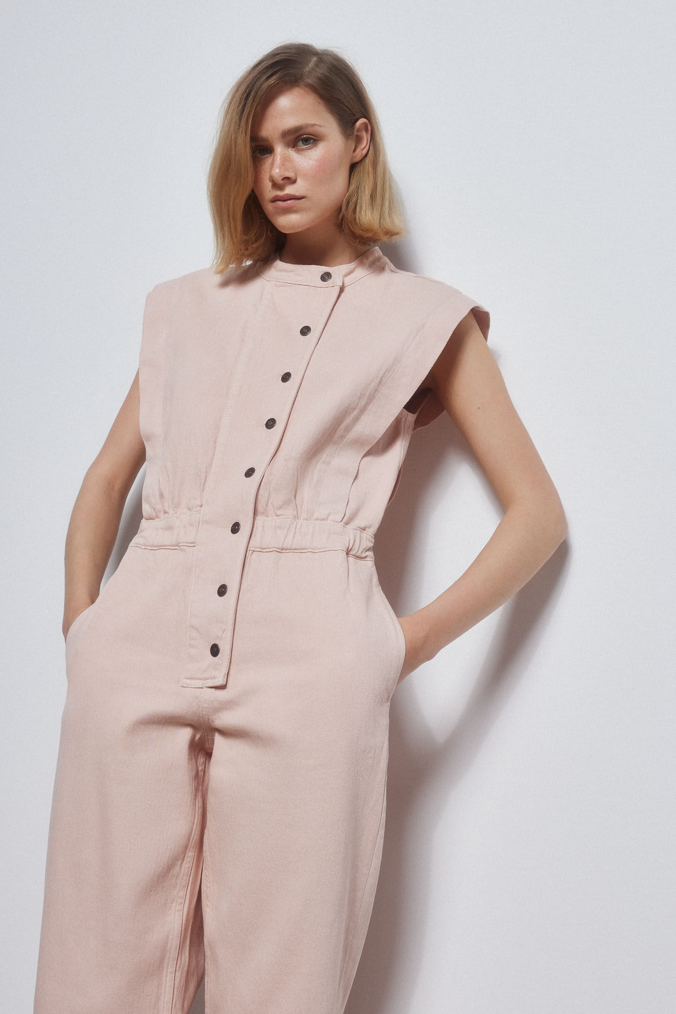 Pedro del Hierro Mono 100% algod&oacute;n Rosa