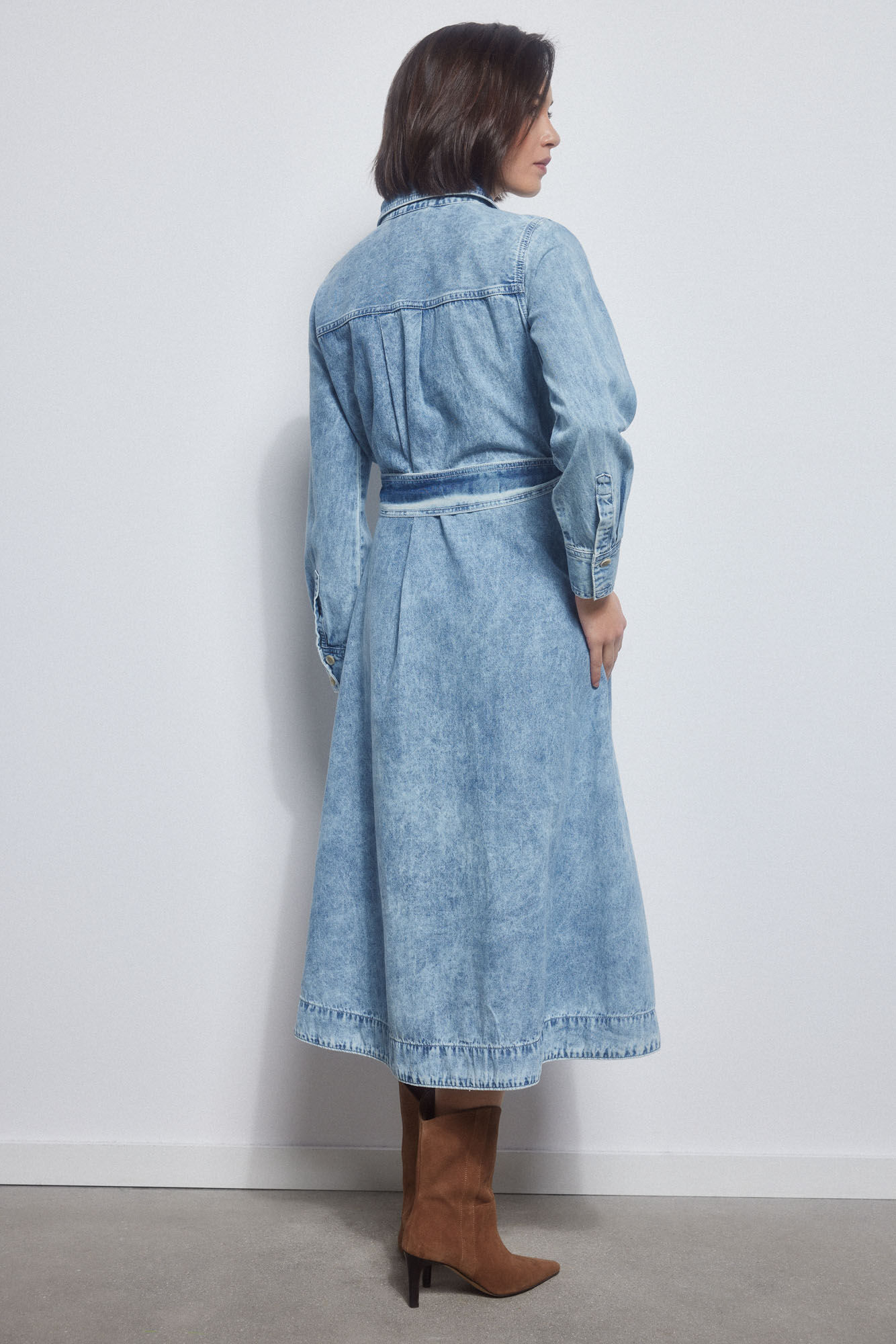 Pedro del Hierro Denim dress Blue