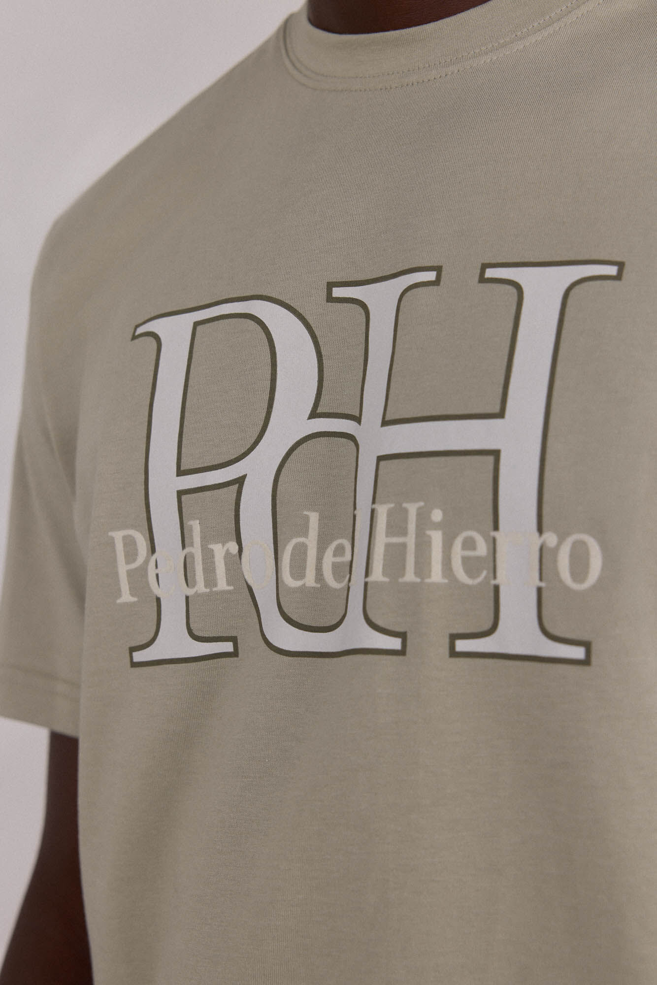 Pedro del Hierro T-shirt logo Green