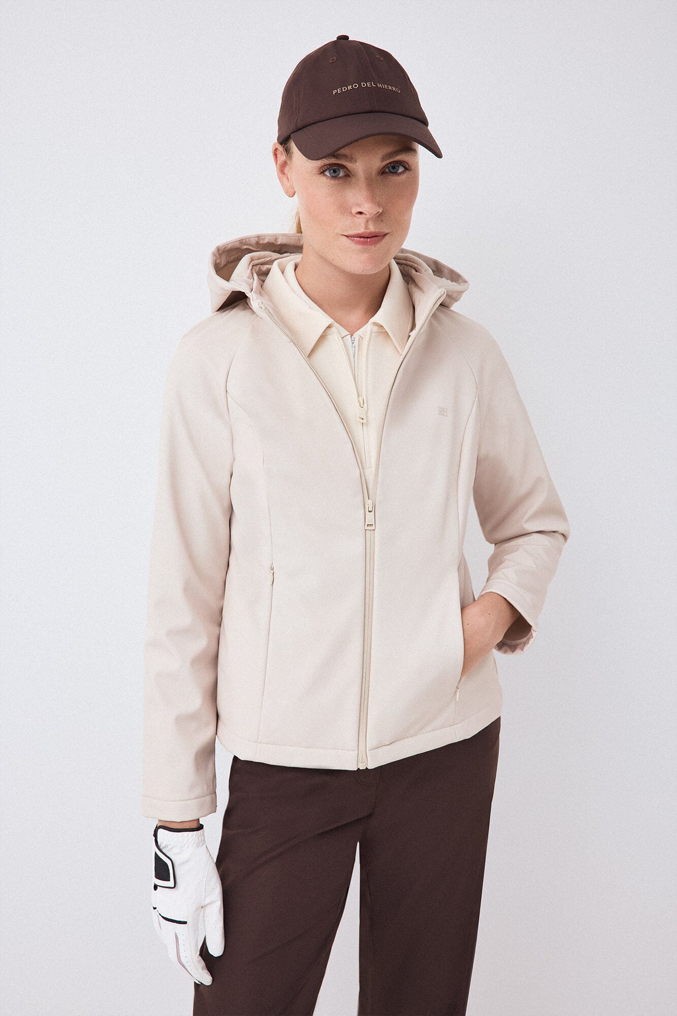 Pedro del Hierro Windbreaker Ecru