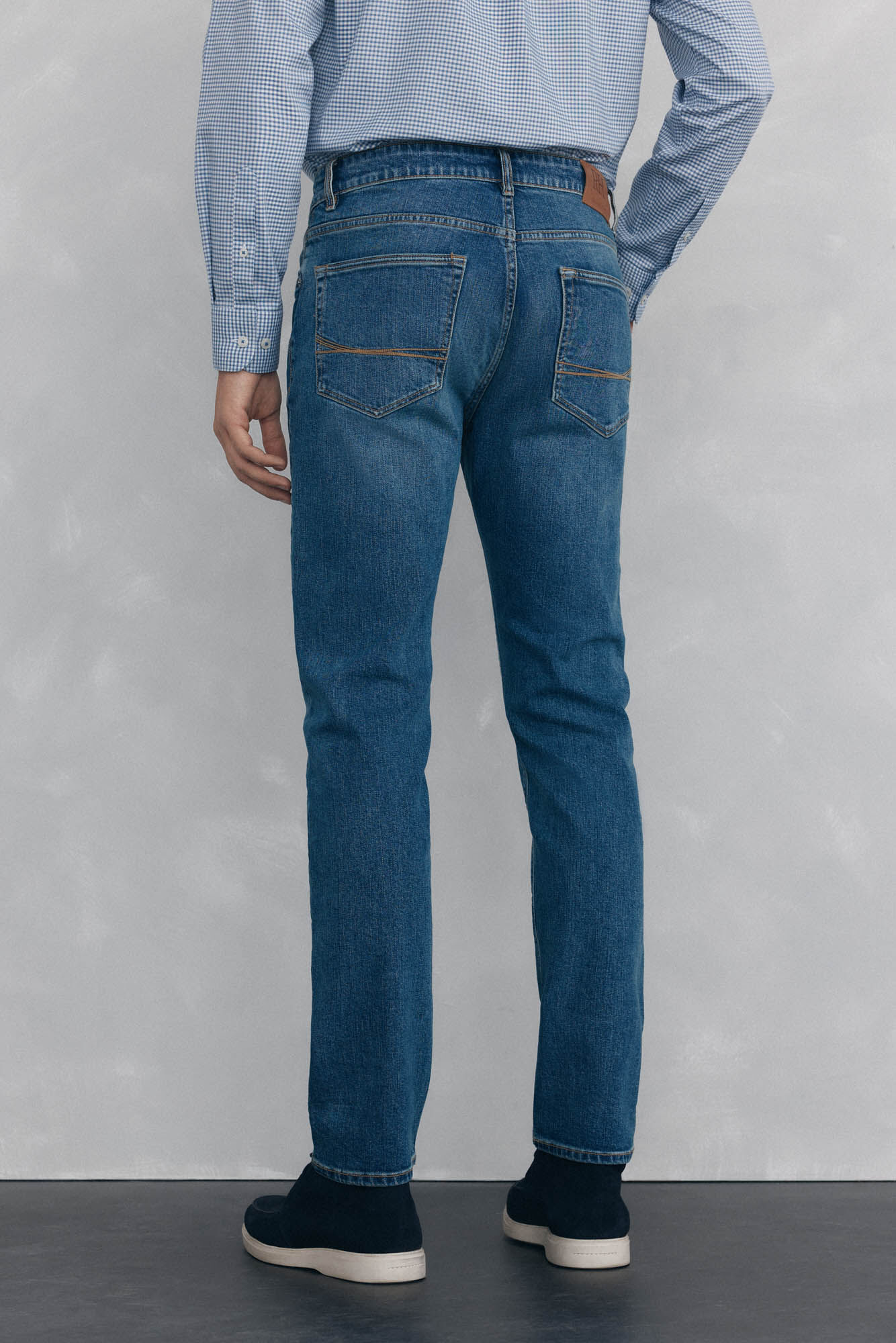 Pedro del Hierro Pantal&oacute;n vaquero premium flex slim fit Azul