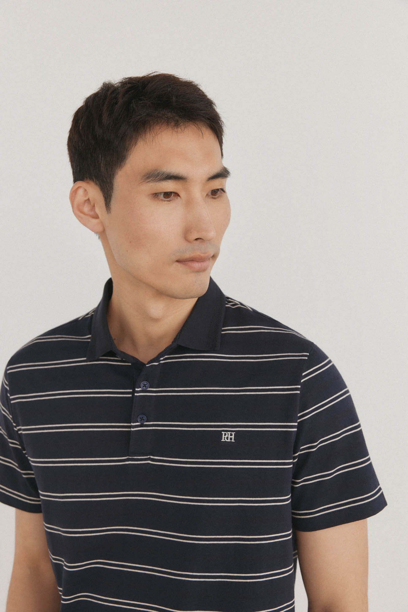 Pedro del Hierro Striped polo shirt