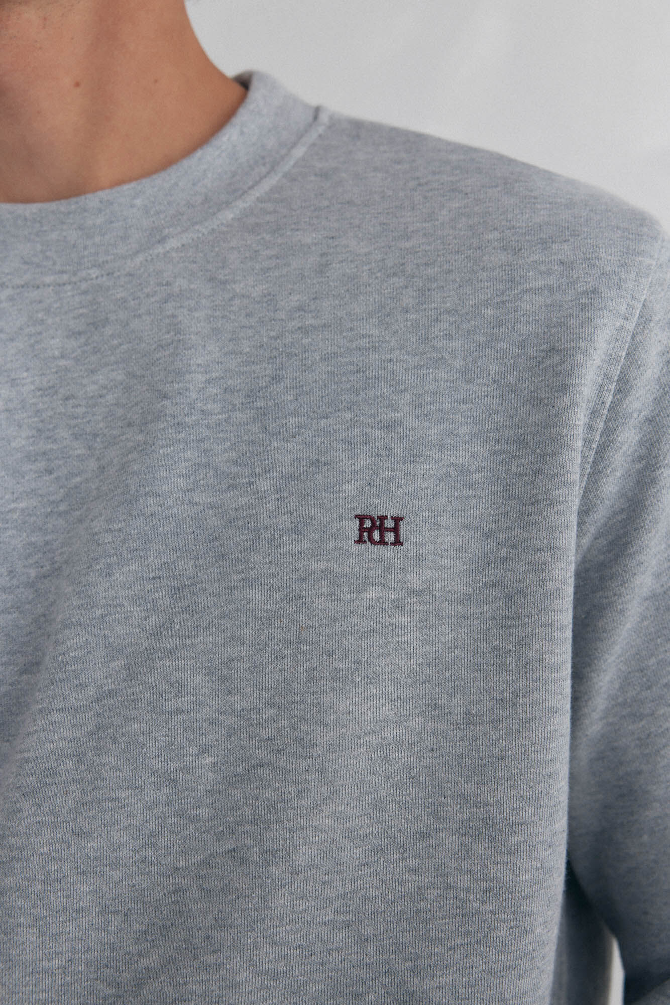 Pedro del Hierro Crew-neck sweatshirt Grey