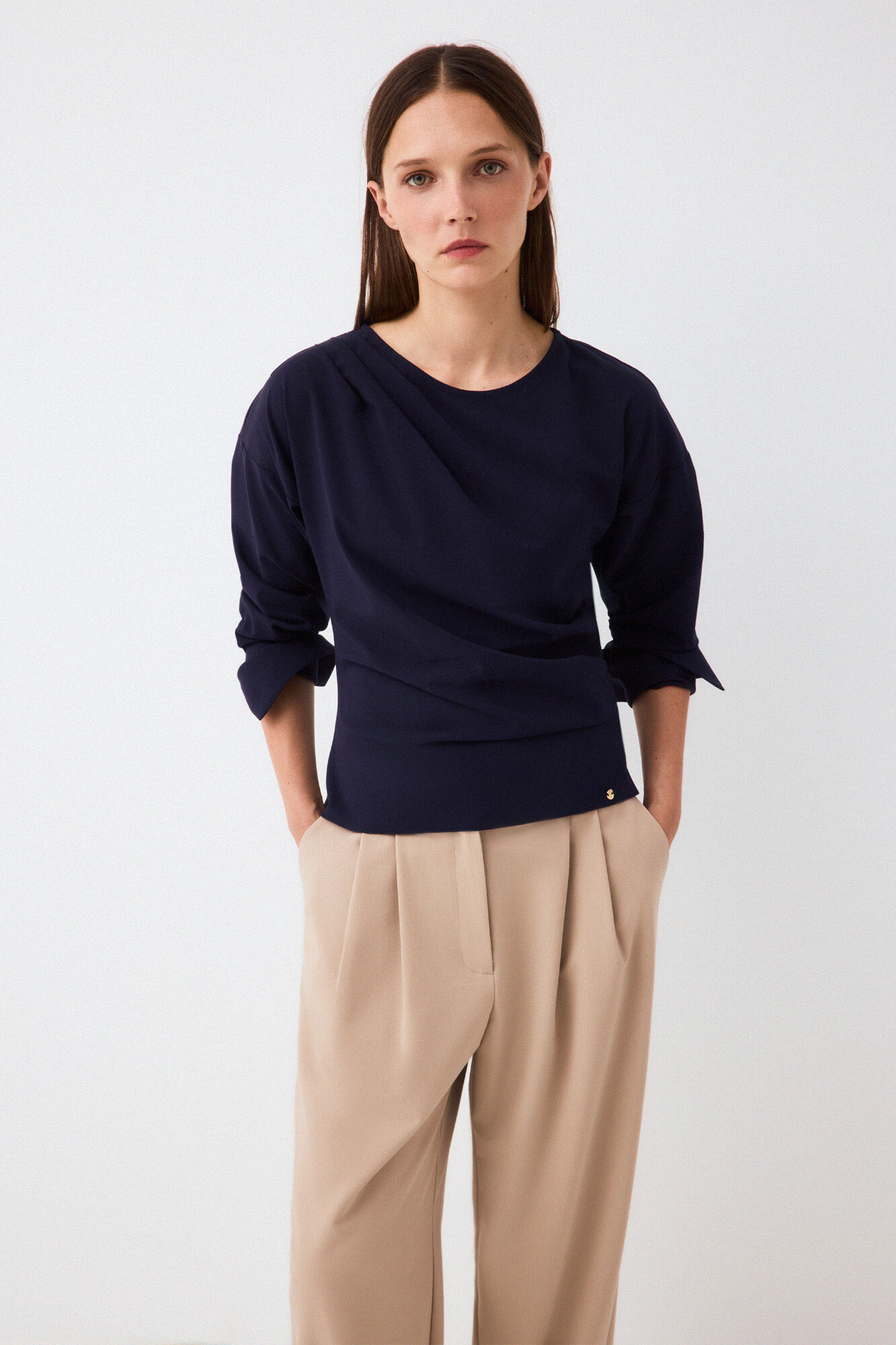 Pedro del Hierro Ruched top