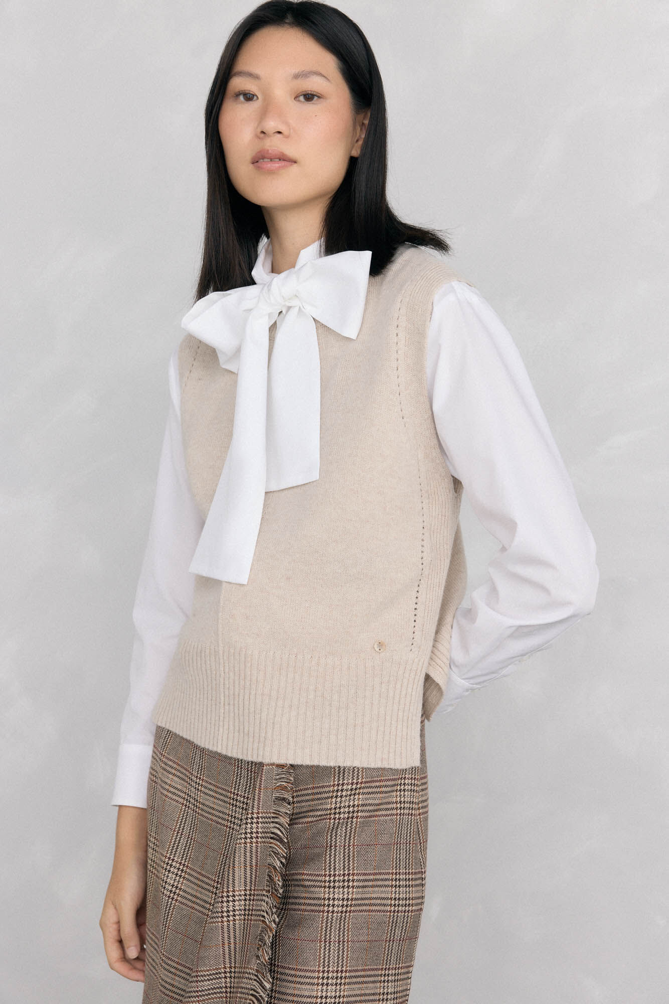 Pedro del Hierro jersey-knit wool knitted vest