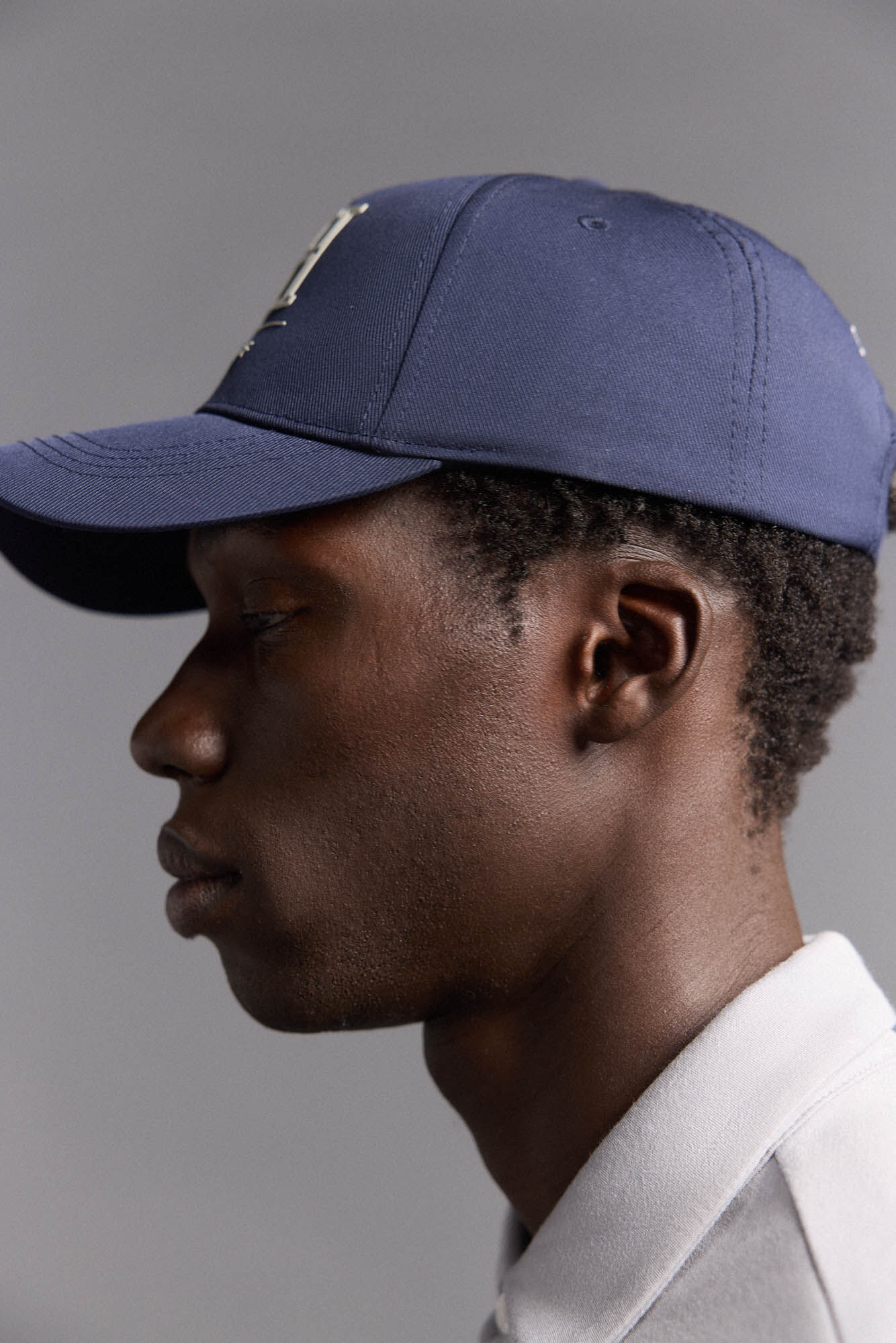 Pedro del Hierro Plain long sleeve golf polo shirt Grey