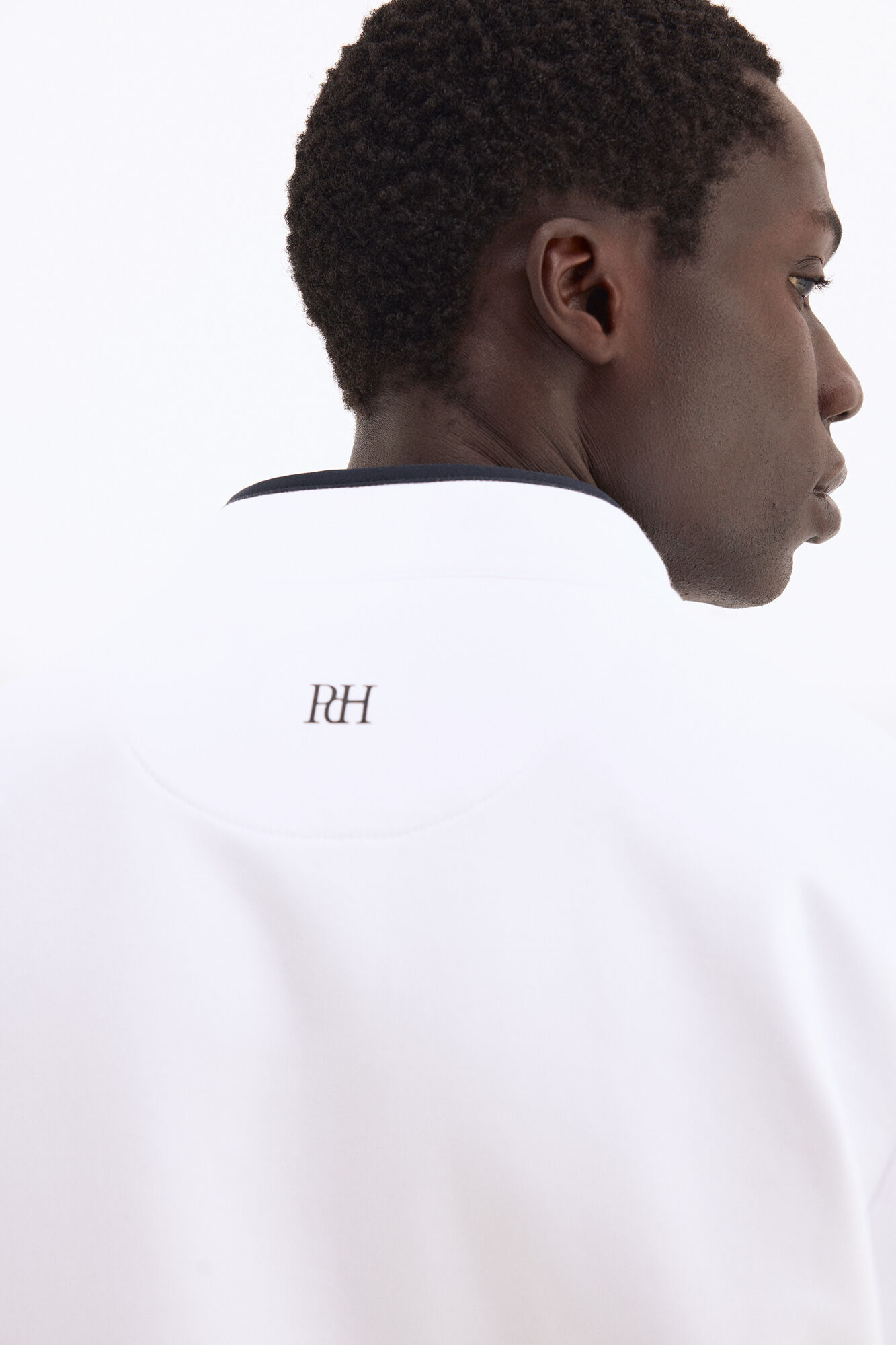 Pedro del Hierro Zip fastening golf sweatshirt White