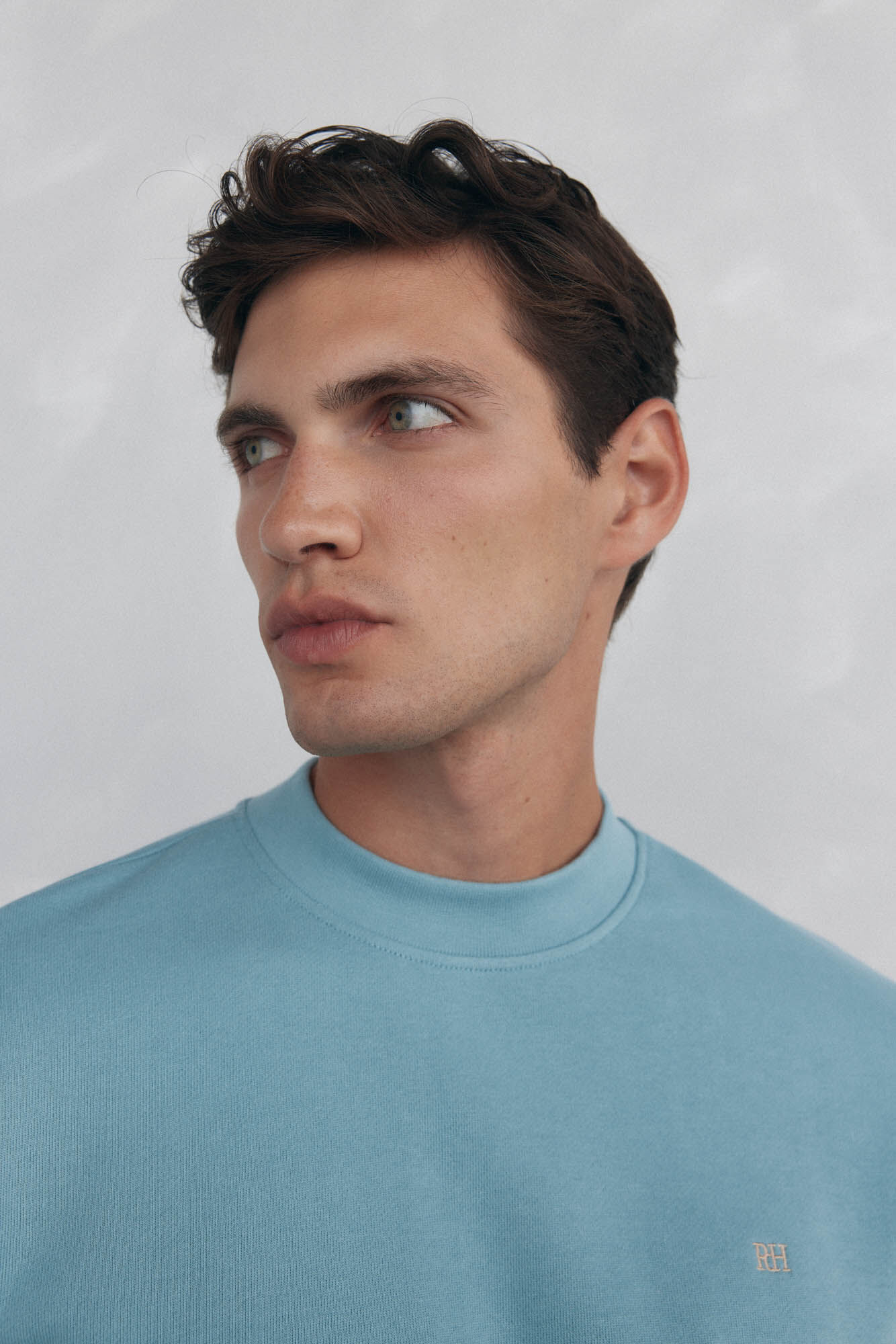 Pedro del Hierro Crew-neck sweatshirt Blue