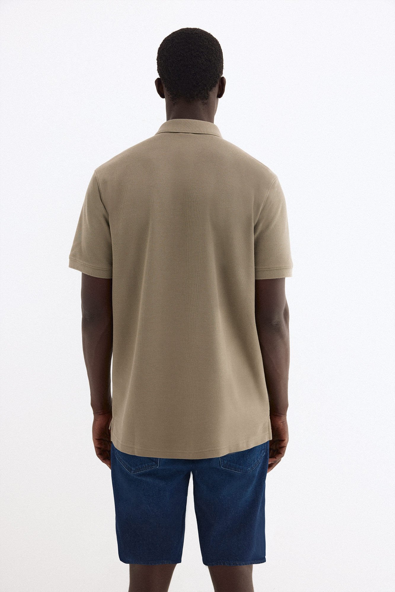 Pedro del Hierro Polo b&aacute;sico em piqu&eacute; Verde