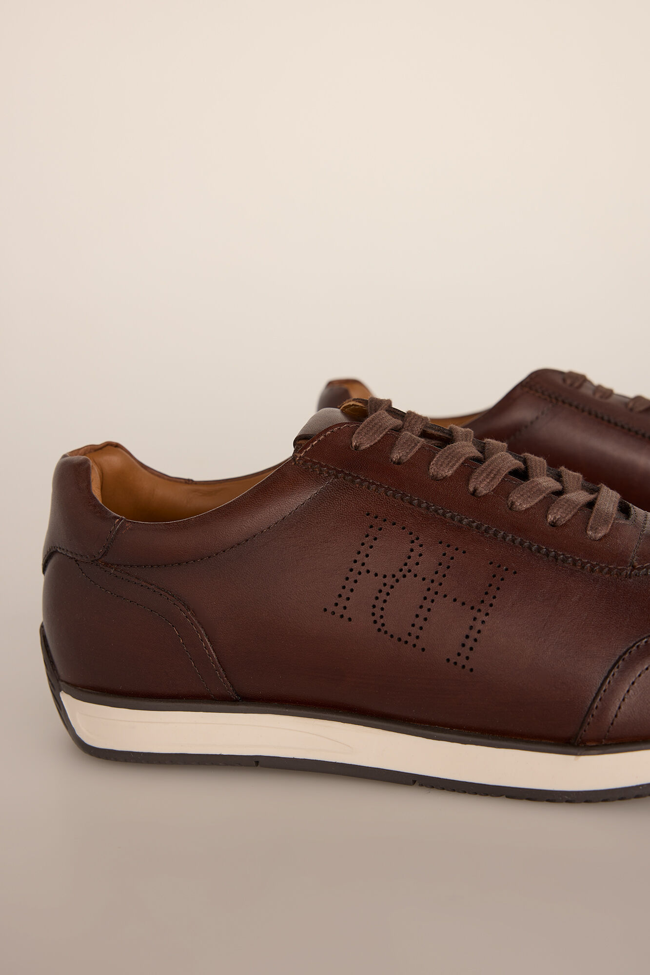 Pedro del Hierro Icon rubber sole trainer  Brown