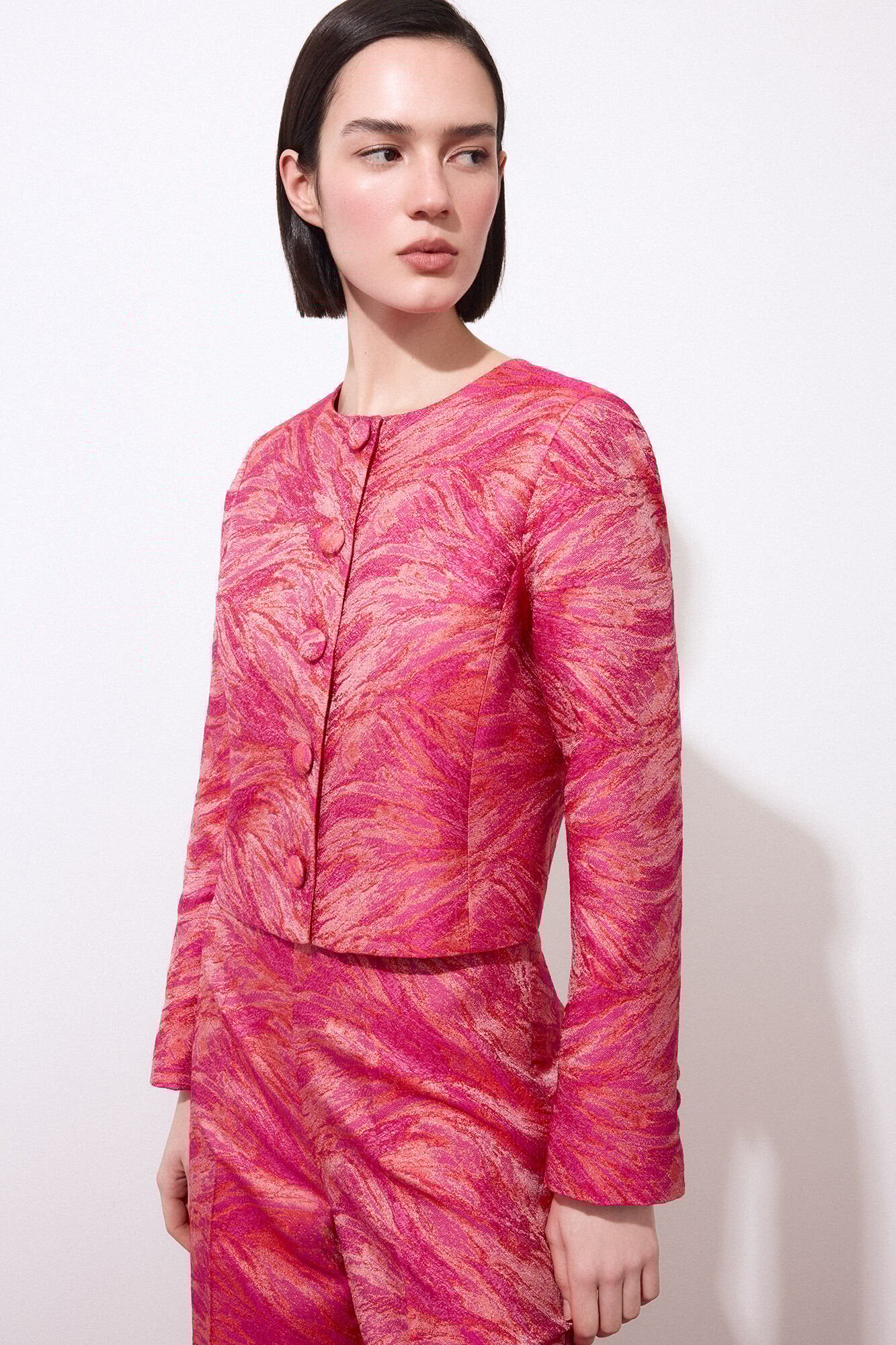 Pedro del Hierro Gold blazer Pink