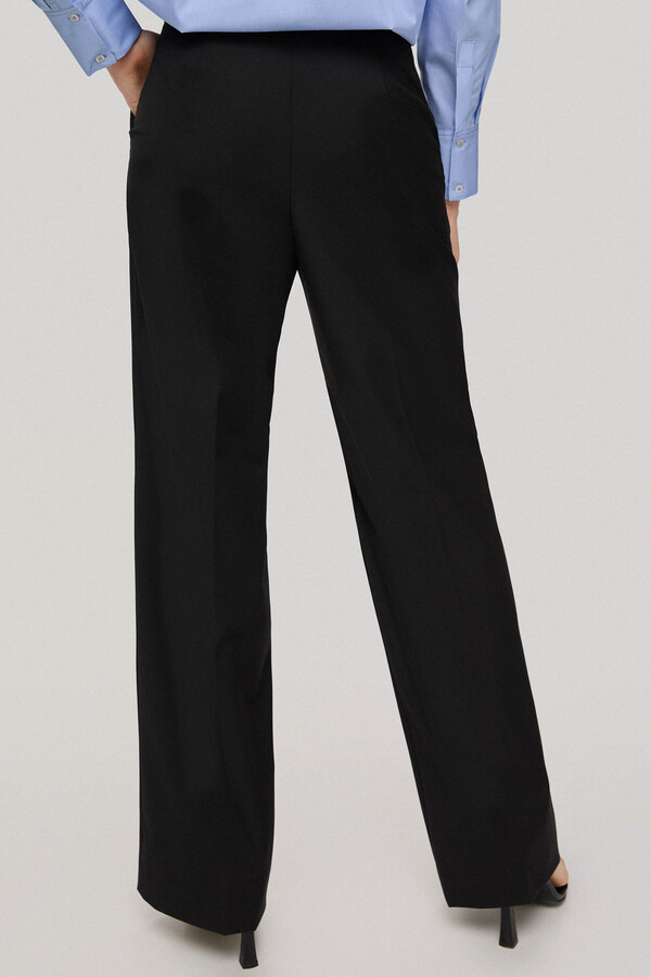 Pedro del Hierro Almirante High-waist trousers Black