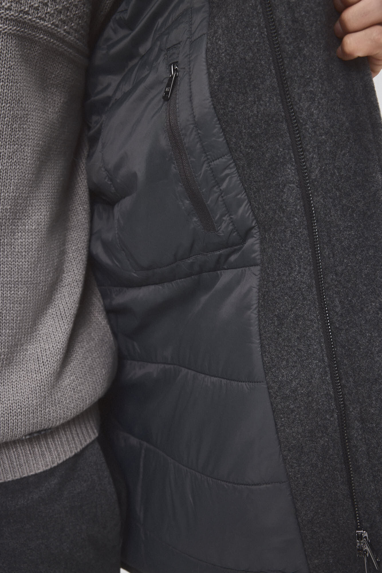 Pedro del Hierro Duffle coat Grey