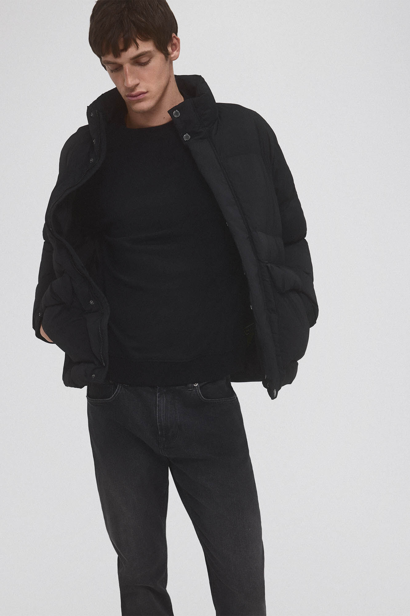 Pedro del Hierro Puffer jacket Black