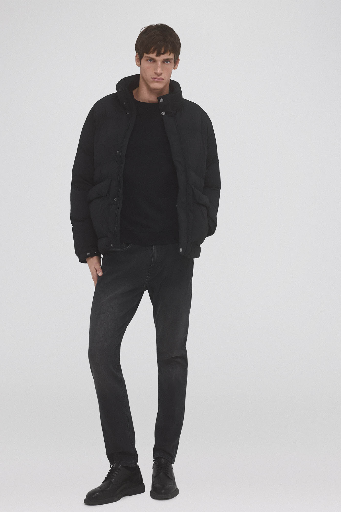 Pedro del Hierro Puffer jacket Black
