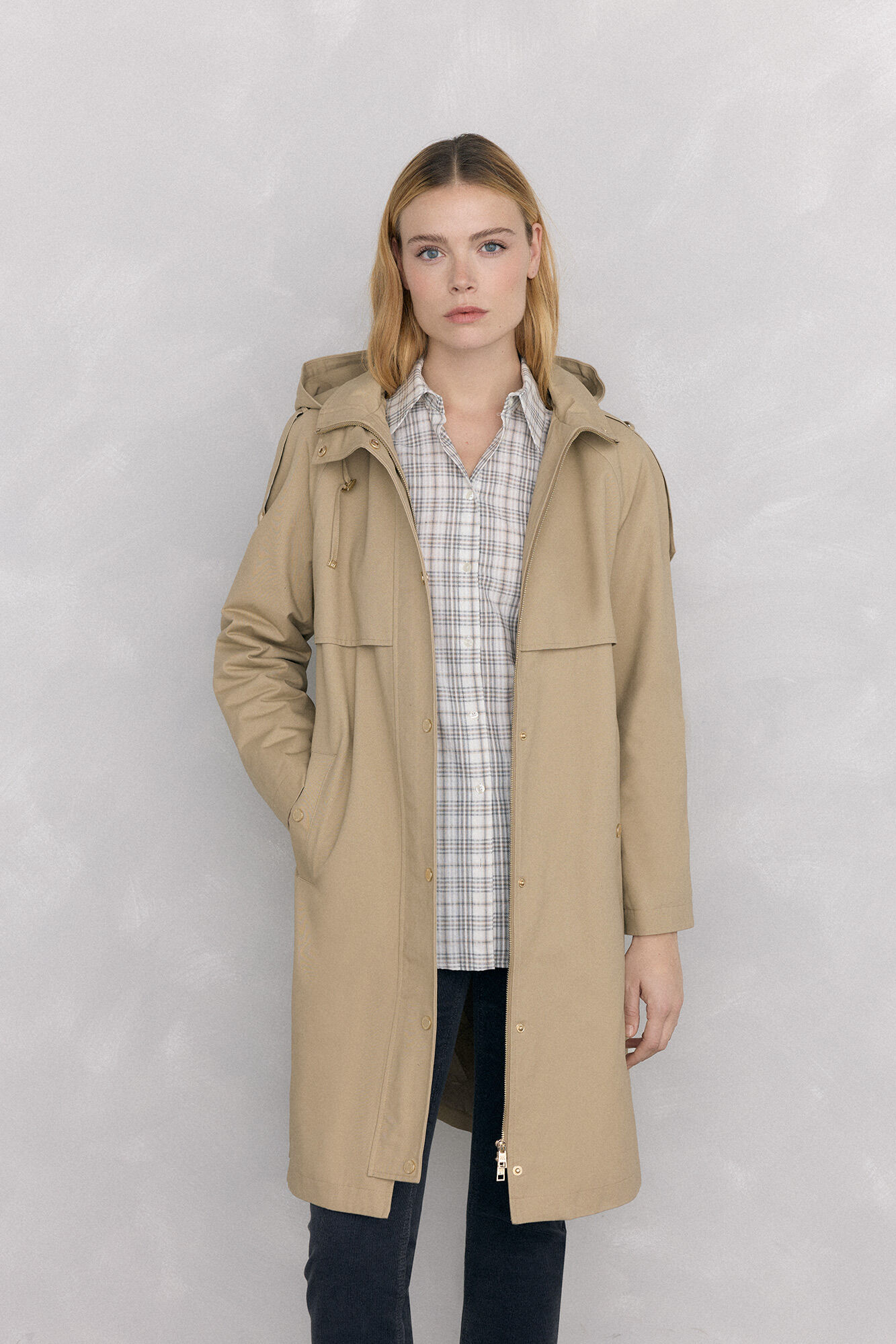 Pedro del Hierro Parka acolchada capucha