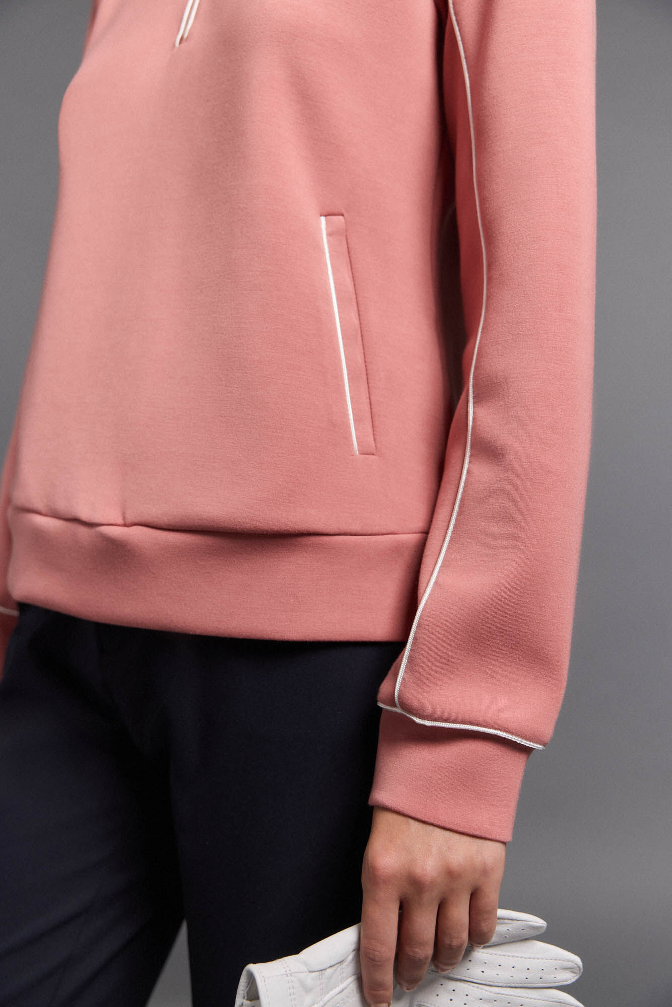 Pedro del Hierro Technical golf sweatshirt Pink