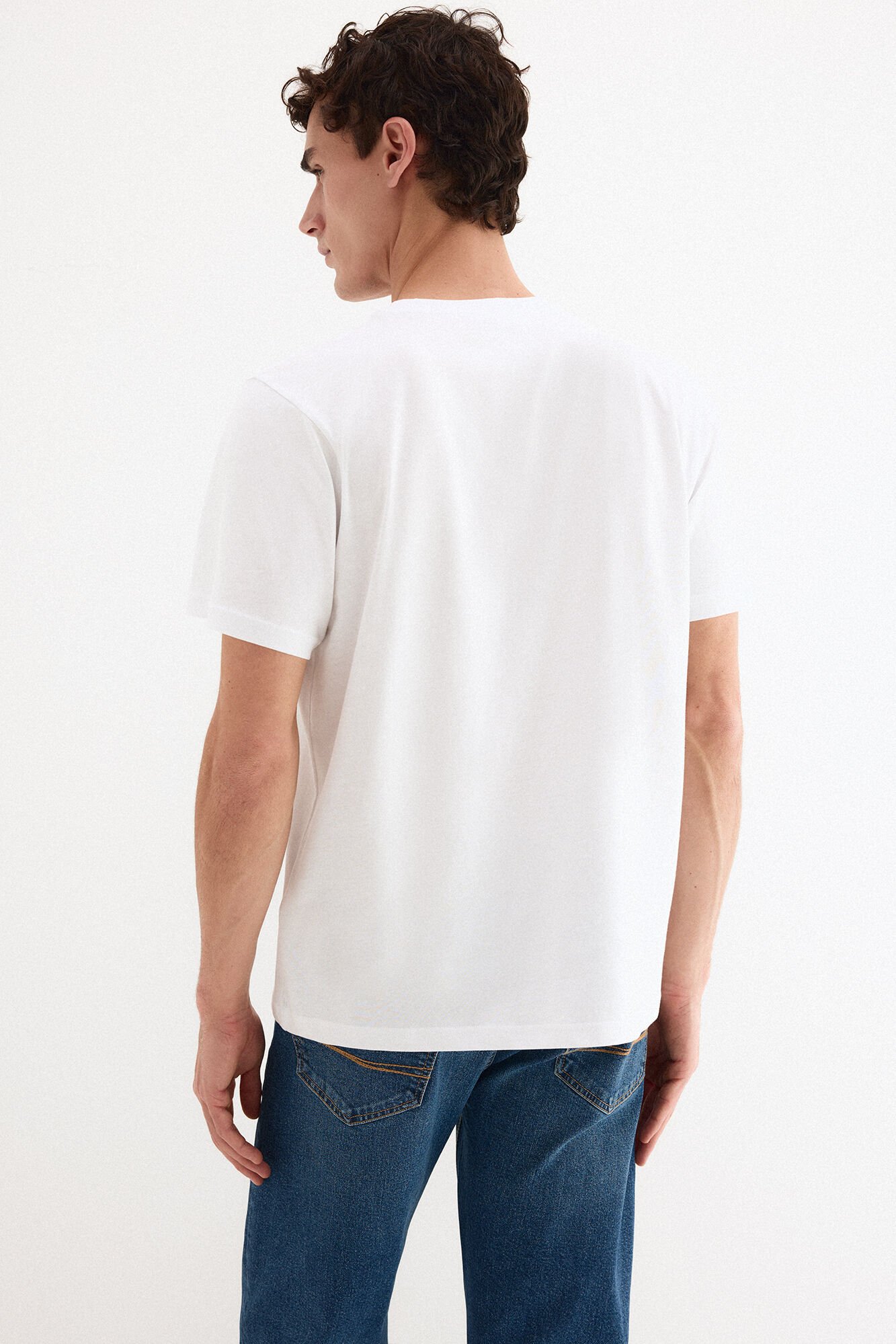 Pedro del Hierro Logo T-shirt White