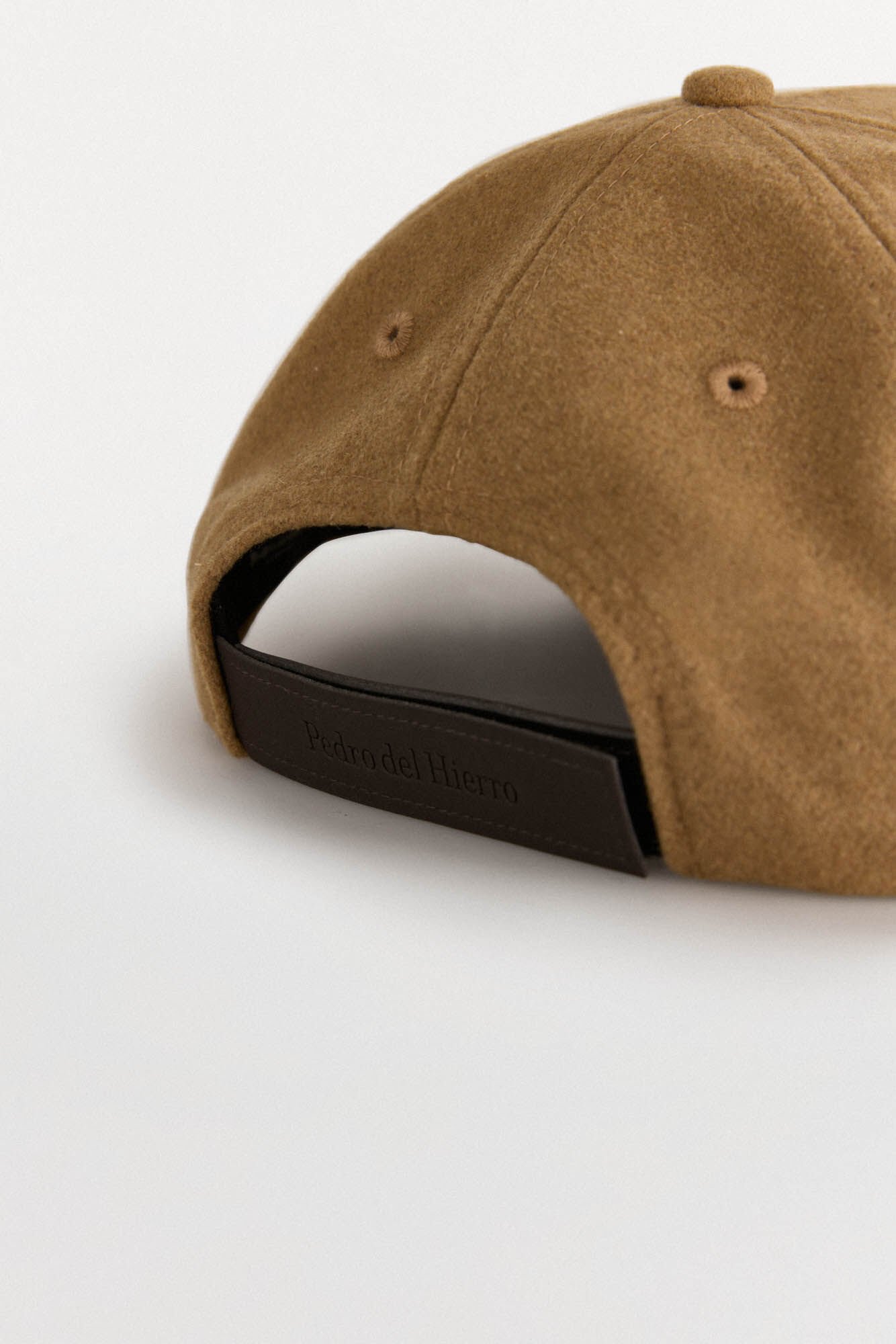 Pedro del Hierro Fabric baseball cap Brown