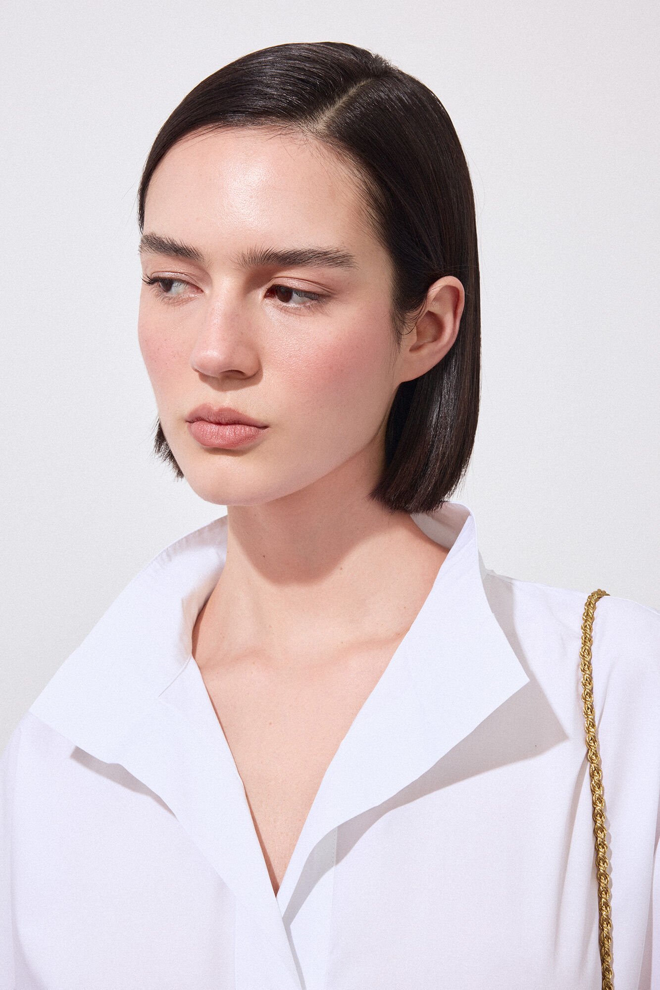 Pedro del Hierro Plain loose shirt White