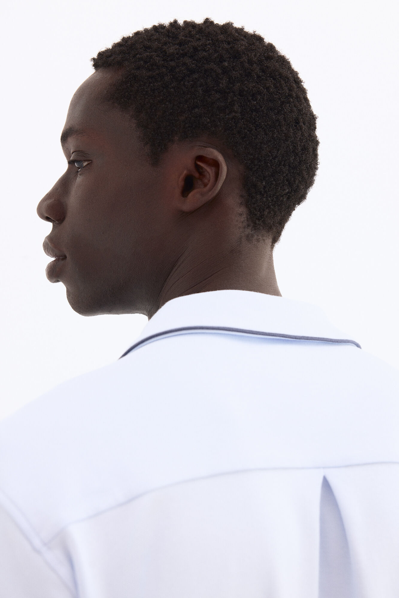 Pedro del Hierro Camisa de pijama de manga comprida em algod&atilde;o espanhol Azul