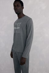 Pedro del Hierro Jersey-knit pyjama set Grey