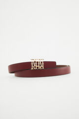 Pedro del Hierro Reversible leather belt Red