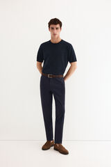 Pedro del Hierro Cal&ccedil;as chino de estrutura slim fit Azul