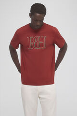 Pedro del Hierro Logo T-shirt Red