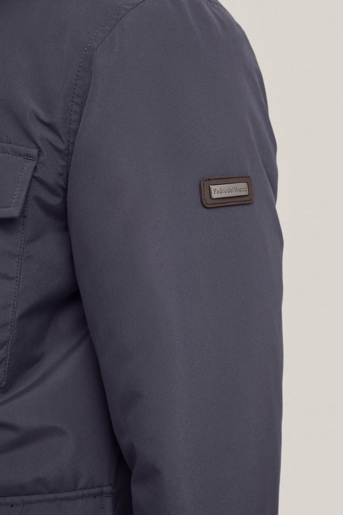 Pedro del Hierro Chaqueta reversible Cizento