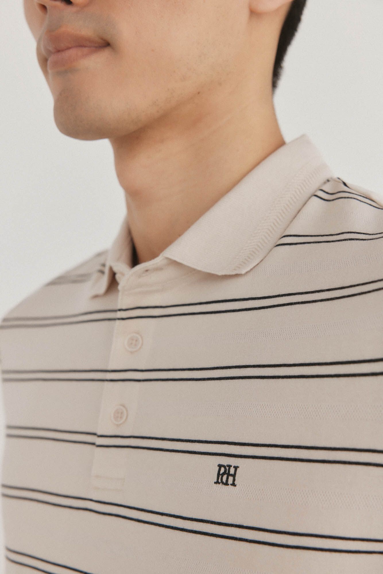 Pedro del Hierro Striped polo shirt