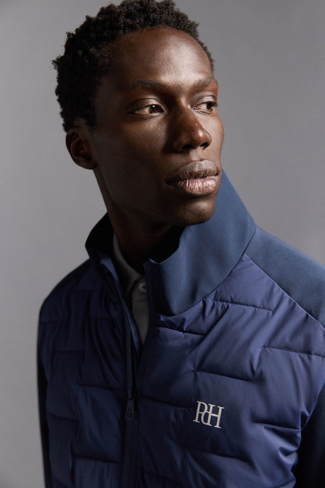 Pedro del Hierro Padded golf jacket Blue