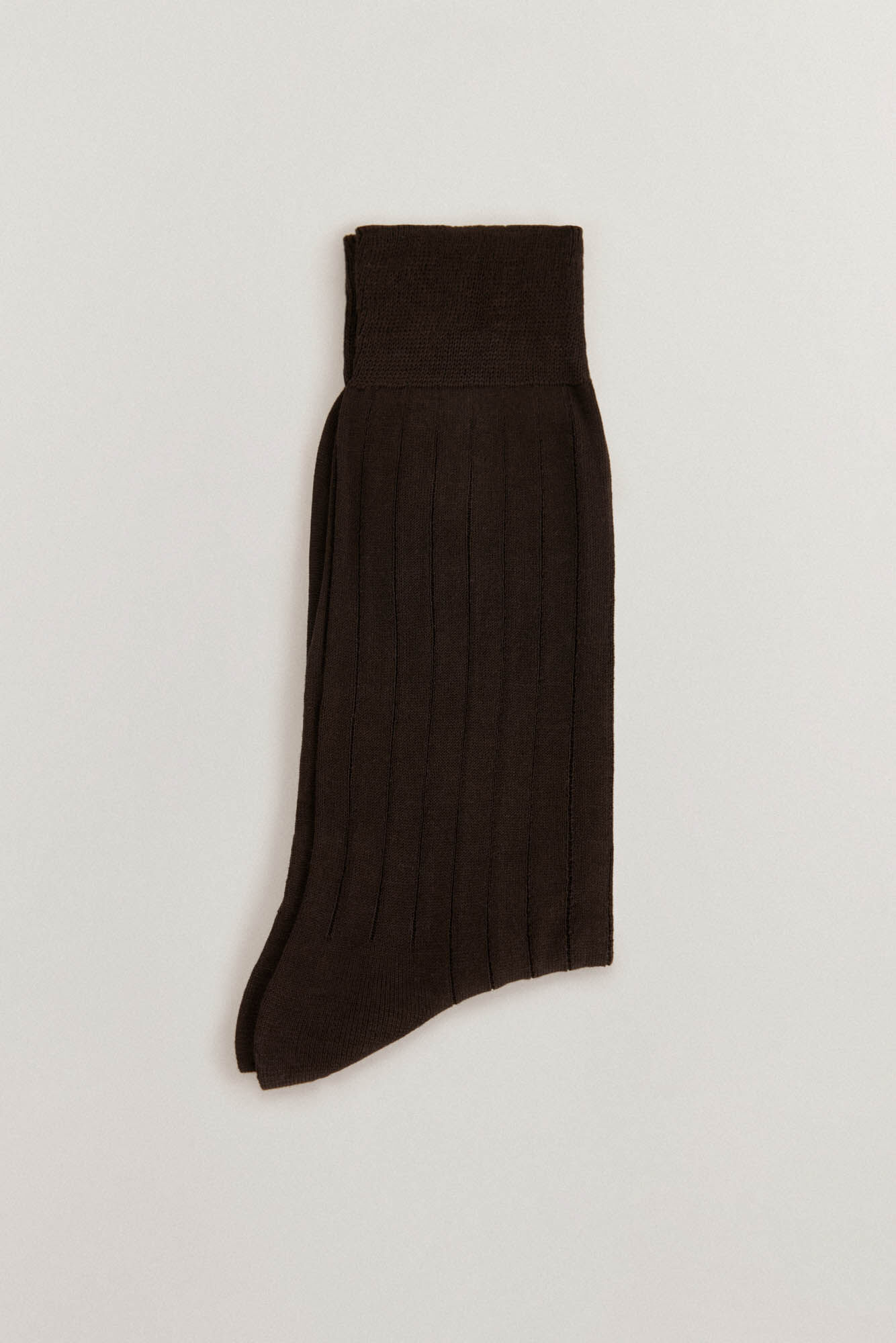 Pedro del Hierro Plain dress socks Brown