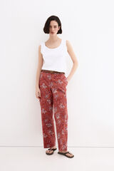 Pedro del Hierro Vest top with ruffles White