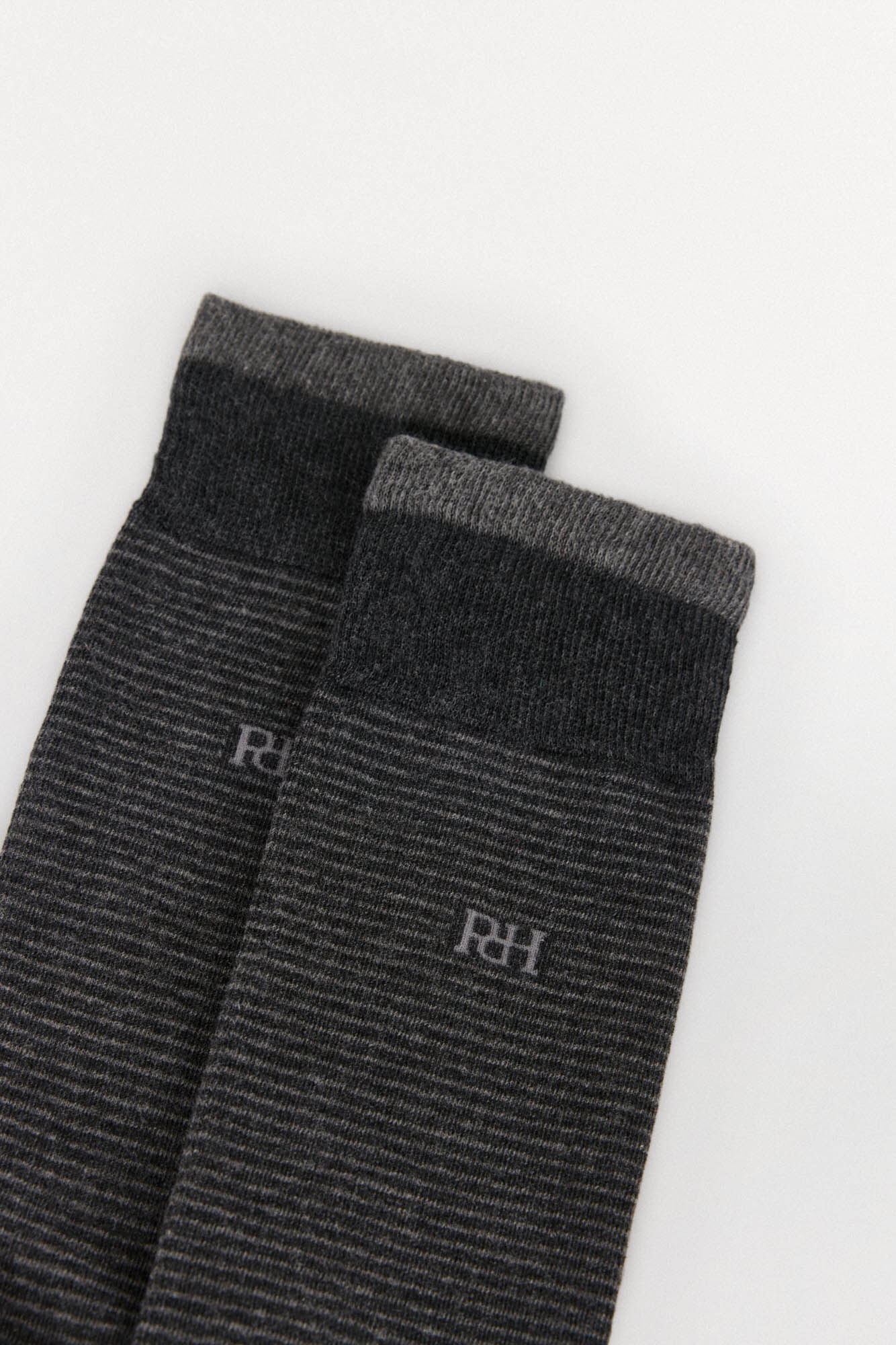 Pedro del Hierro Sport striped socks Grey