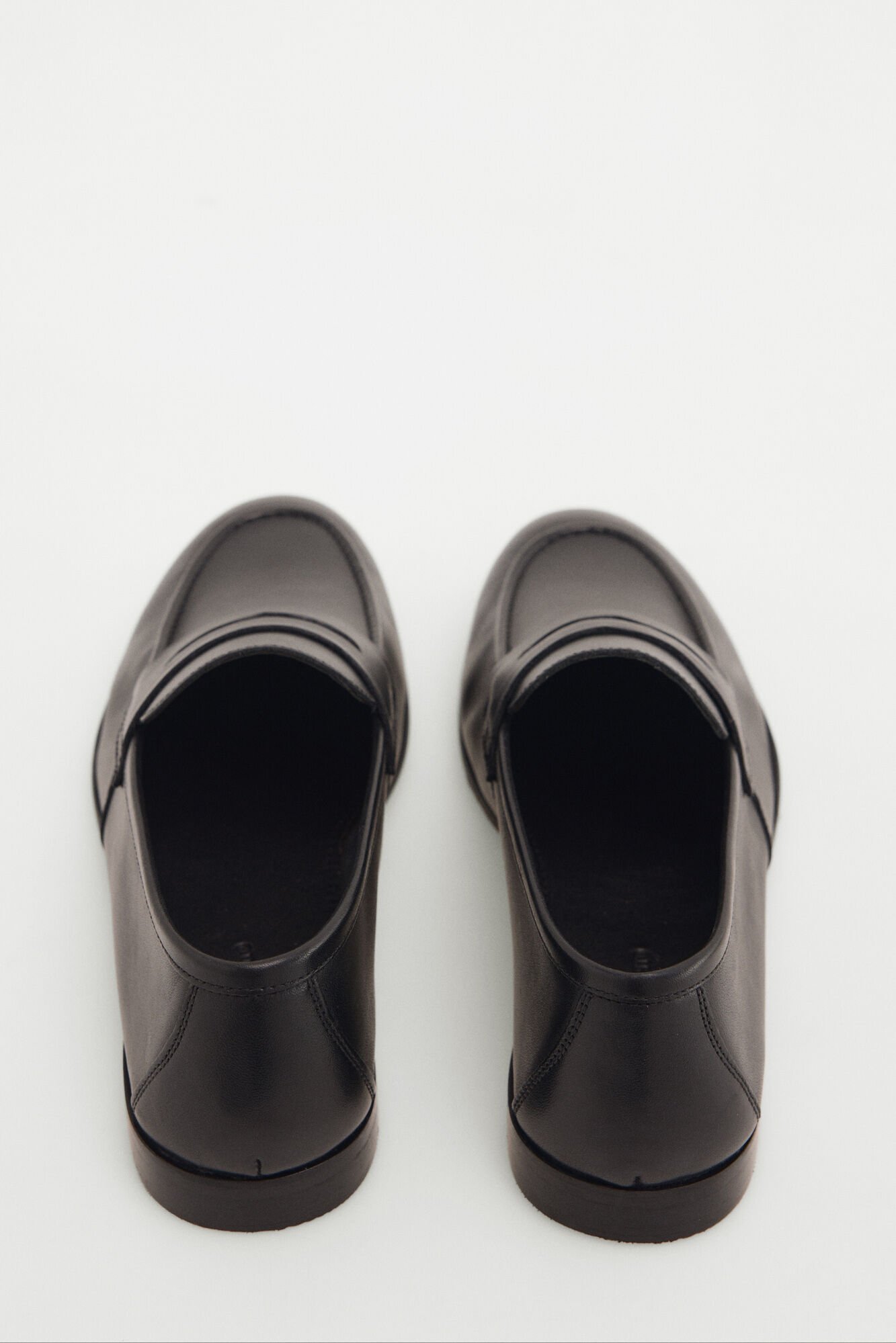 Pedro del Hierro Mocassim em pele Preto