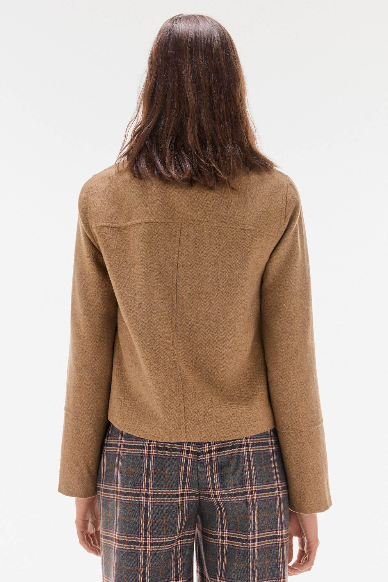 TFP by Tamara Falc&oacute; Casaco espiga Beige