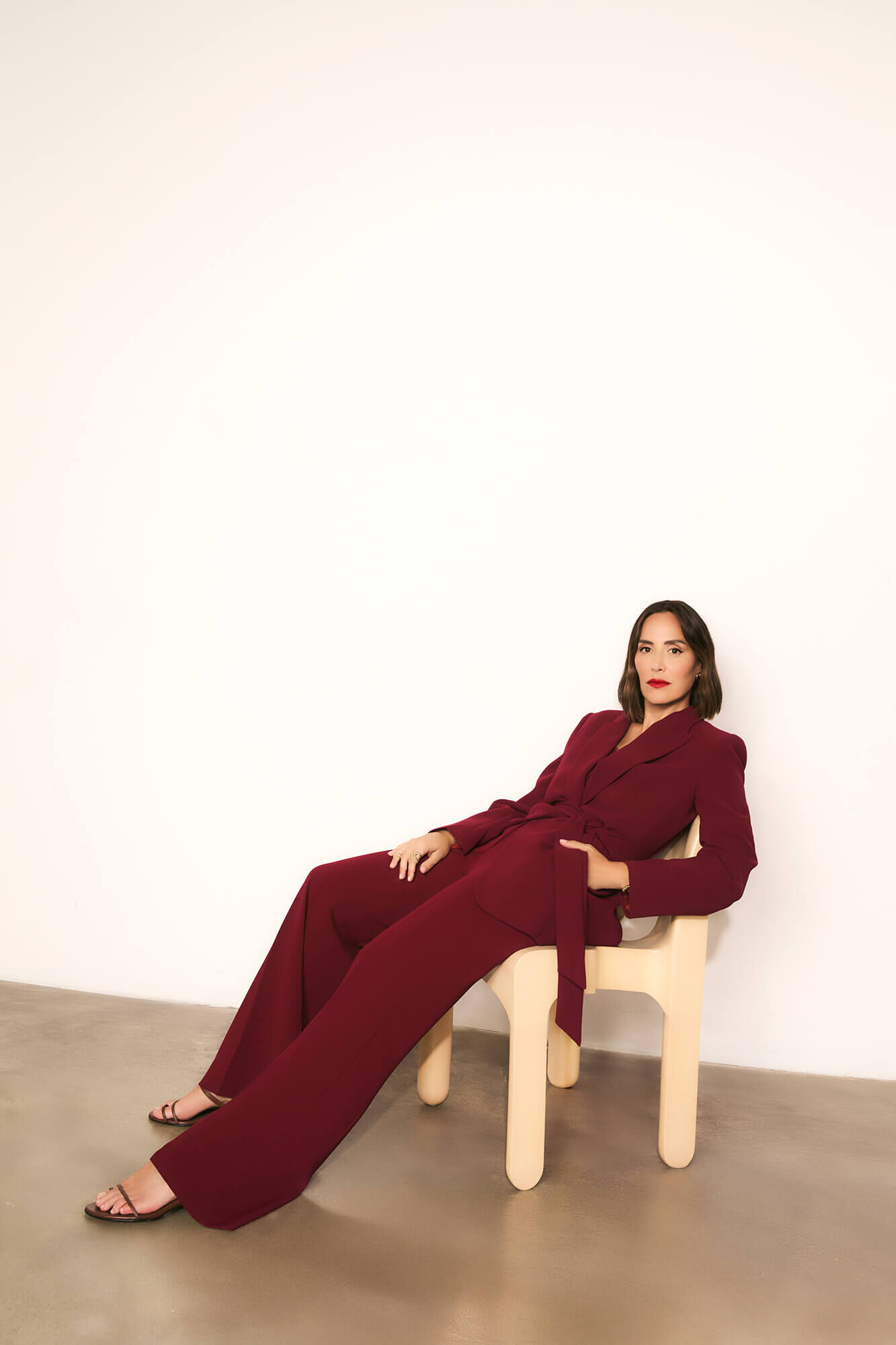 TFP by Tamara Falc&oacute; Flared trousers