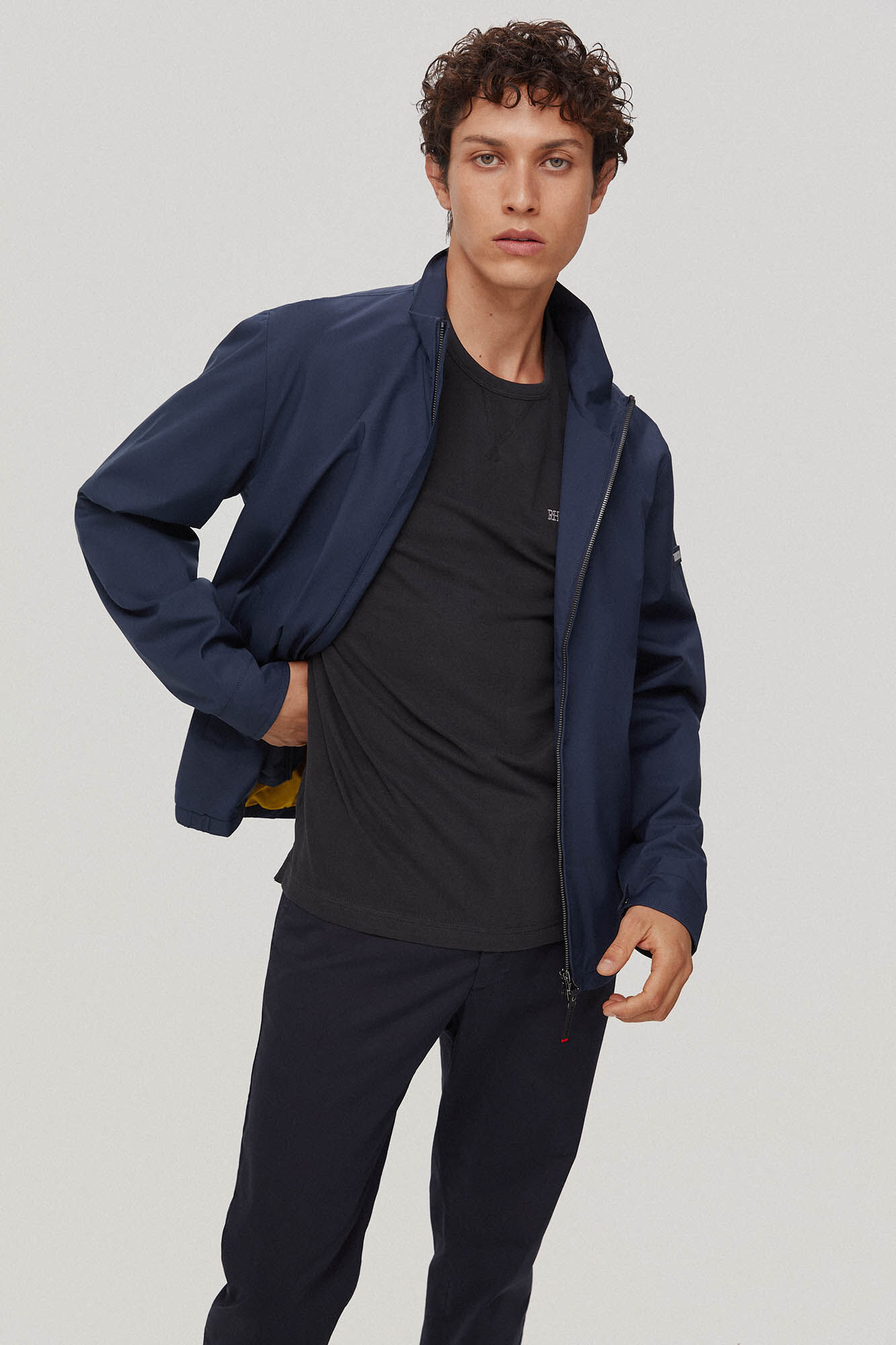 Pedro del Hierro Lightweight jacket Blue
