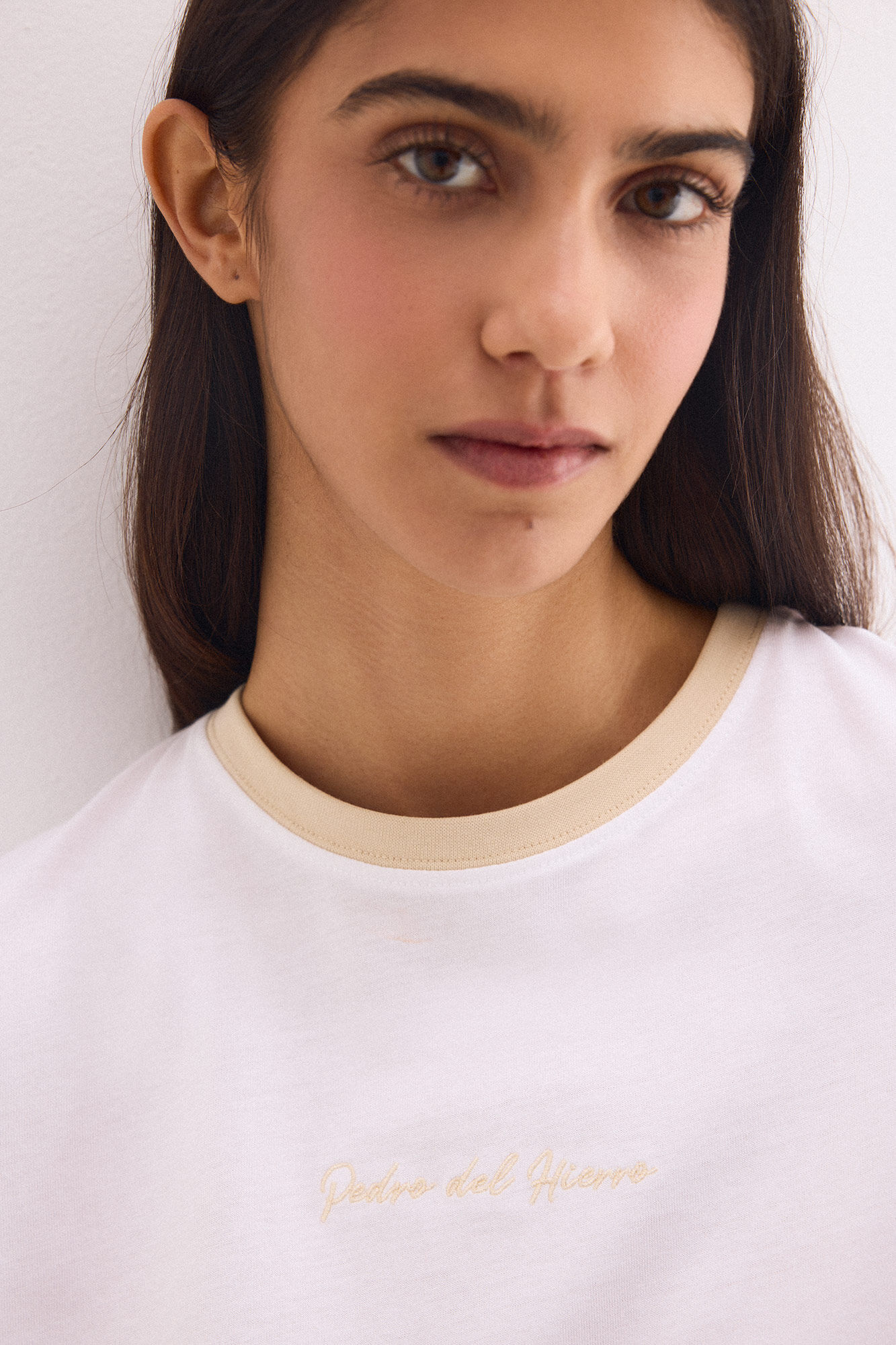 Pedro del Hierro Contrast T-shirt pedro del hierro