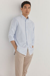 Pedro del Hierro Iconic Candela Stripe Oxford Shirt