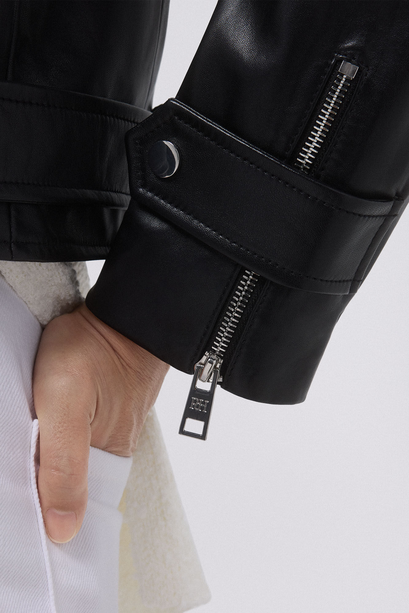 Pedro del Hierro Cazadora perfecto negra Negro