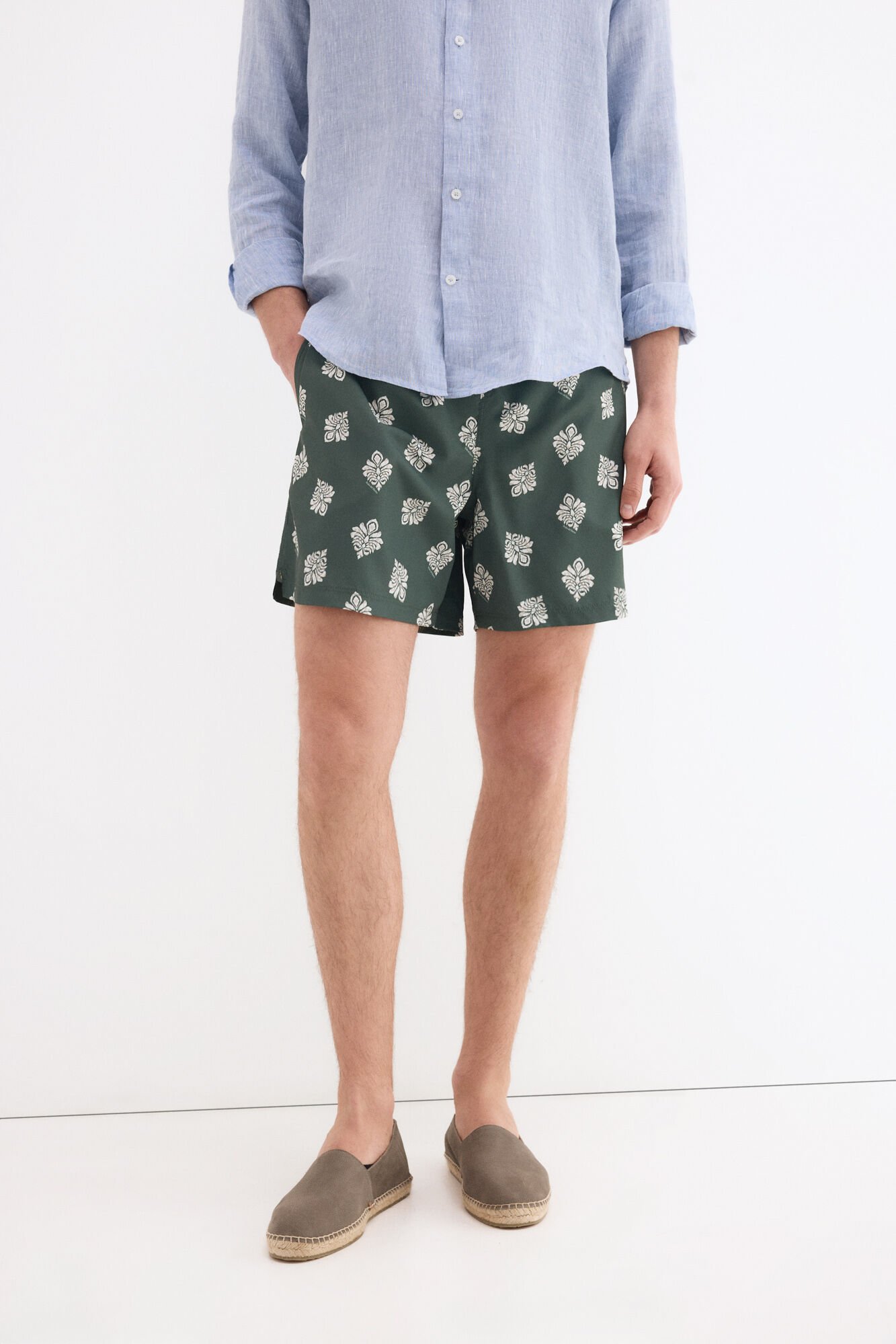 Pedro del Hierro Ethnic print swimwear