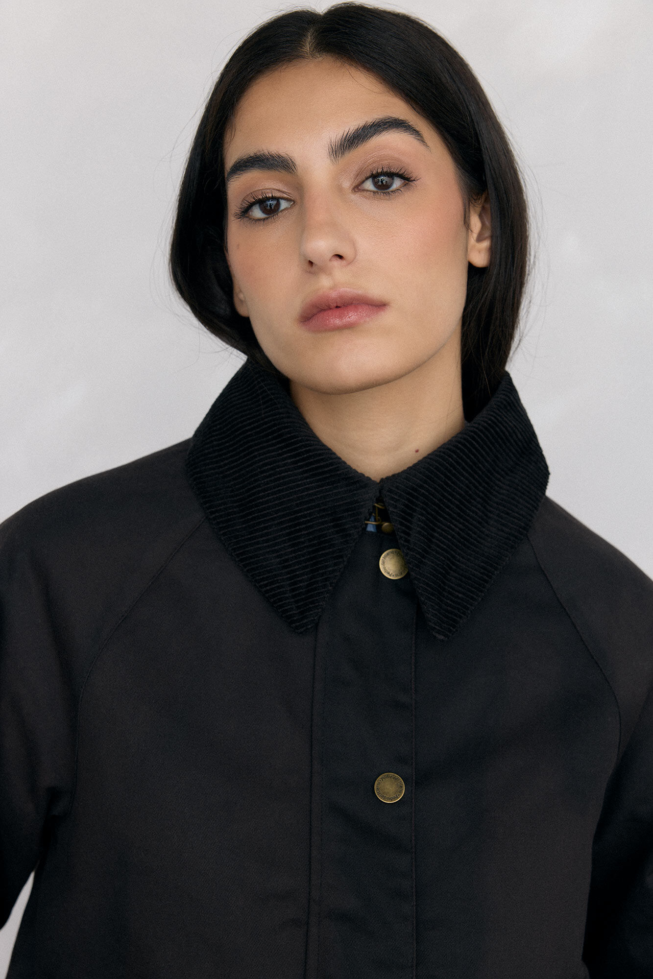 Pedro del Hierro Parka acolchada tejido encerado