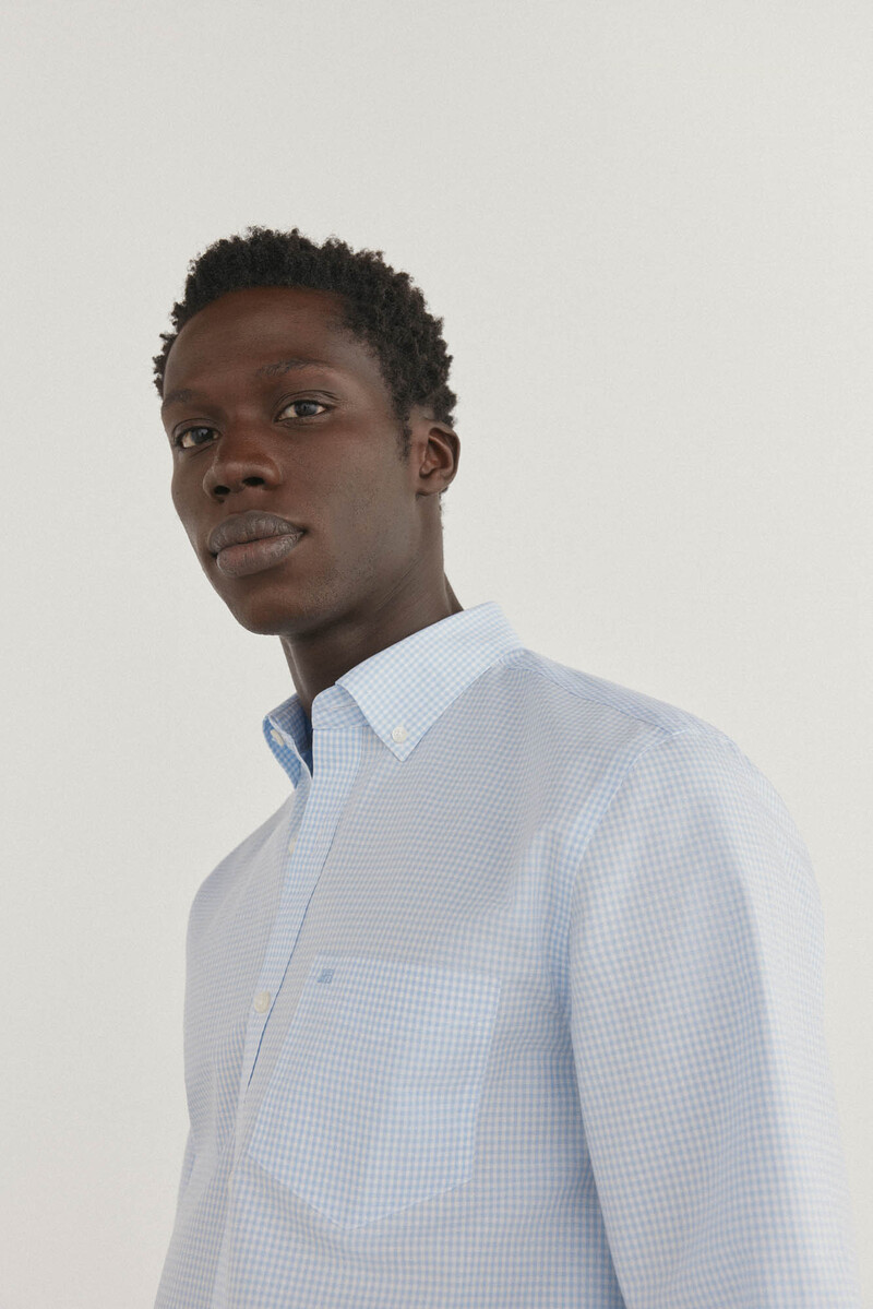 pedro del hierro Camisa vestir rayas slim fit fácil plancha Envío