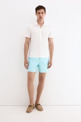 Pedro del Hierro Plain basic swimwear Green