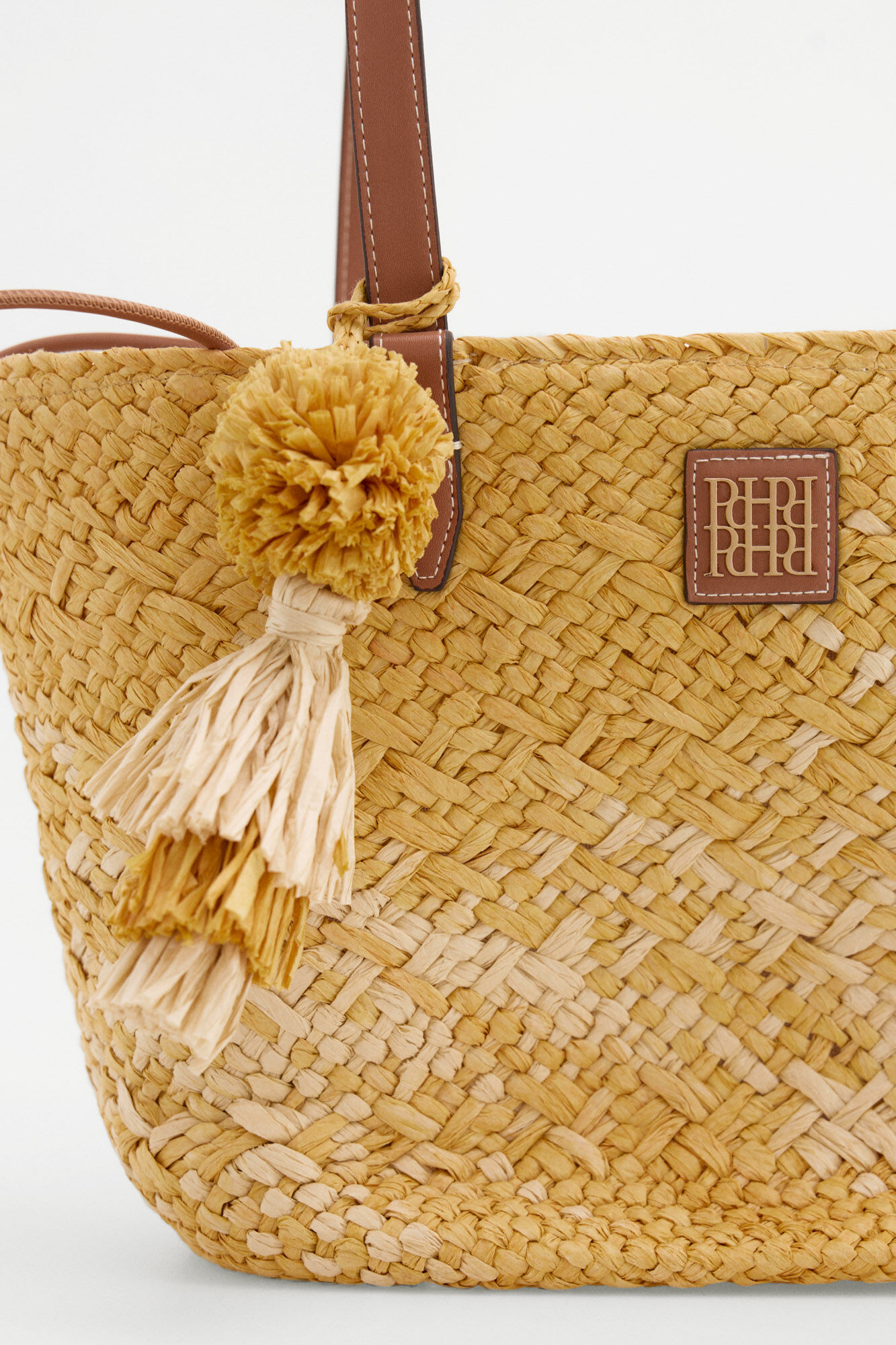 Pedro del Hierro Basket bag Yellow